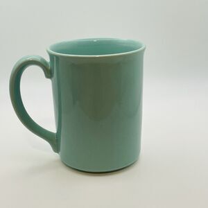Vintage Ceramic Mint Green Corning Coffee Tea Cup Mug 3.75” Tall Thailand 10 oz